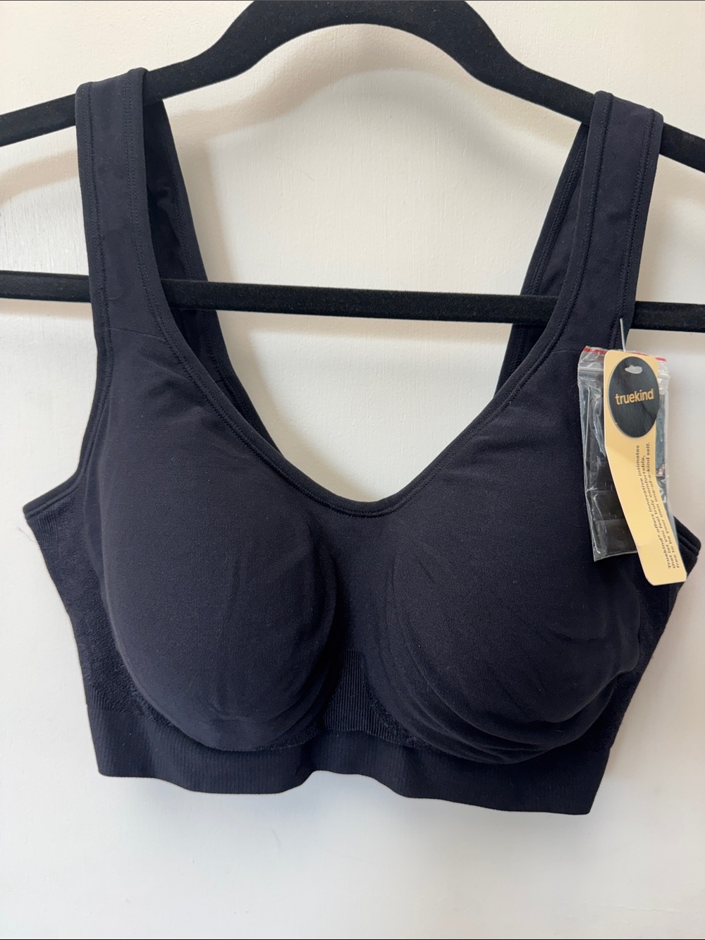Shapermint Black Contour Comfort Sports Bra